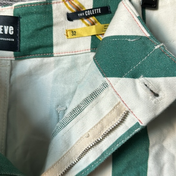 Maeve by Anthropologie The Colette Striped Wide-leg Jeans - Picture 6 of 7